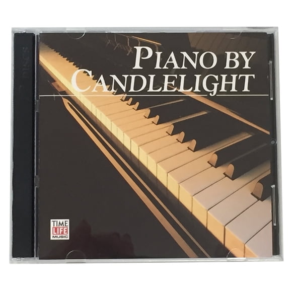 CD de música Piano By Candlelight original de Time Life
