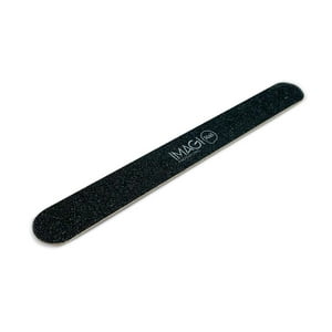 Imagi Nail - Lima Recta Profesional Negra Delgada 100/180 Imagi