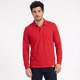thumbnail image 1 of Polera Hombre Piqué Manga Larga Premium 60/40 Ideal Para Bordar Roja, 1 of 10
