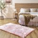 thumbnail image 2 of ALFOMBRA Ashler Home Deco 91 cm x 152 cm Rosa de Pelaje Sintético, 2 of 6