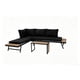 thumbnail image 2 of Juego de Terraza Lounge Modular Negro, 2 of 6