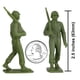 thumbnail image 3 of Juguete BMC Marx Plastic Army Men Marching US Soldiers, 27 unidades, 3 of 5