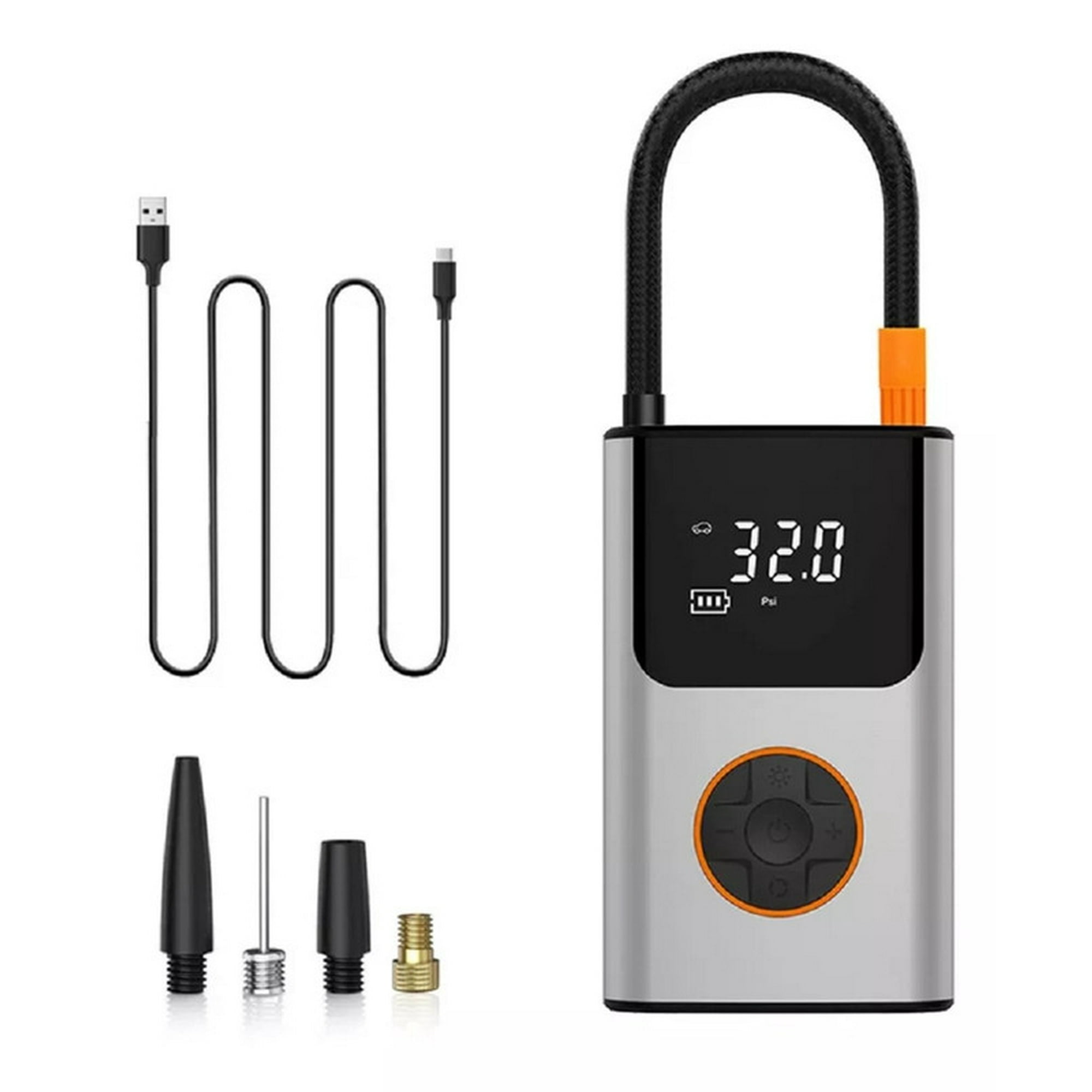 Genérico - Compresor Aire Bomba Neumático Pantalla Led Lau