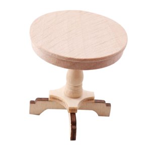 Bothyi - Mesa Auxiliar En Miniatura, Modelo 1:12, Accesorios De Decoración Para Juegos De Simulación