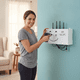 thumbnail image 4 of Repisa Flotante Router WiFi Organizador Consolas Blanco, 4 of 10
