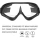 thumbnail image 3 of Paquete de 2 gafas de seguridad para niños con protección antivaho y UV, perfectas para pistolas de espuma., 3 of 7