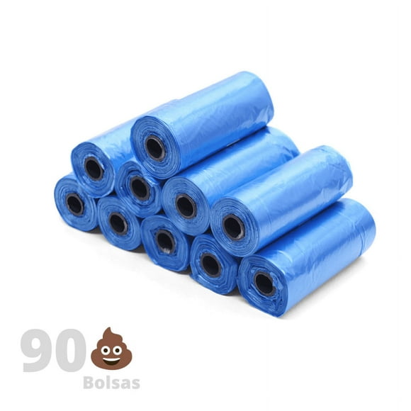 Pack x6 Bolsas Sanitarias para Heces Caca Perro Gato Mascotas
