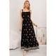 thumbnail image 2 of Maxi Vestido Mujer Largo Holgado Pabilos Estampado 3360, 2 of 3