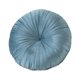 thumbnail image 4 of Cojín Redondo De Calabaza, Elegante Y De Primera Calidad, Para El Suelo, Para Tocador, Cama, Sofá, Color Azul Lago, 4 of 5