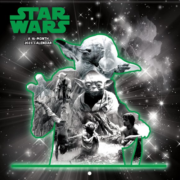 Calendario de pared mini Star Wars Saga 2023 de Trends International