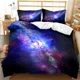 thumbnail image 1 of Galaxy Universe Outer Space Bedding Set Duvet Cover Bed Set Quilt Cover Pillowcase Comforter Size Boys Adult Bed Sheets, 1 of 5