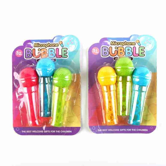 Lanza Burbujas En Forma De Microfono - Kptoys