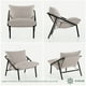 thumbnail image 4 of Silla Poltrona Sitial Ada Zinus Beige, 4 of 9