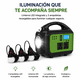 thumbnail image 3 of Kit Solar Emergencia 150W Radio FM + 3 Luces LED, 3 of 5