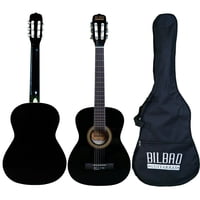 Guitarra Acústica Bilbao 3/4 Bil-34-Bk + Funda