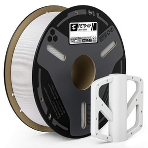 Filamento De Impresión 3D Elegoo Petg-Gf 1.75 Mm Blanco 1 Kg