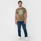 thumbnail image 4 of Polera Hombre Focal Print Floral Cafe Corona, 4 of 5