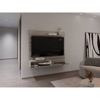 Tuhome - Panel Tv 55"" Beijing 120X140X31,5 Cm Bardolino Y Blanco