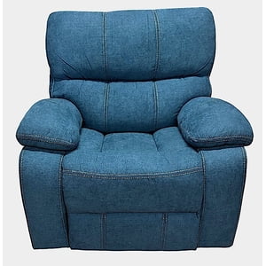 Casa Factory - Berger Reclinable Electrico Relaxline Azul Usb