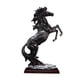 thumbnail image 5 of Estatua De Caballo De Pie, Estatua De Caballo Grande Para Estante De Escritorio, Armario Negro, 5 of 5