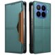 thumbnail image 1 of Funda Billetera para [Xiaomi 17T] Tarjetero Magnético Soporte Verde, 1 of 6