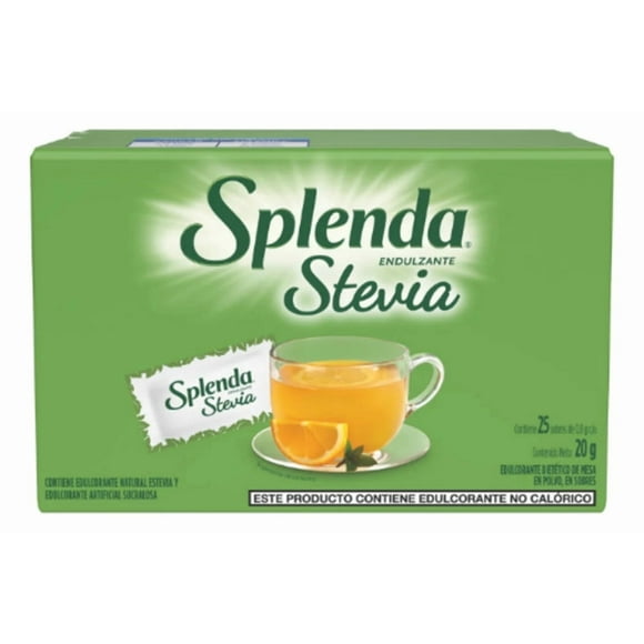 Splenda Stevia En Polvo 25 Sobres