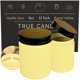 thumbnail image 1 of Frascos para velas True Candle de 8 oz, paquete de 12, amarillo pastel, 1 of 7
