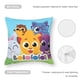 thumbnail image 5 of Funda de Almohada Desmarcar Bolofofos Terciopelo 50x50cm, 5 of 6