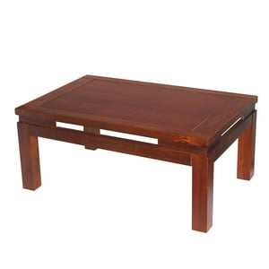 Arthome - Mesa De Centro Martina Color Madera Nogal