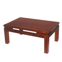 Arthome - Mesa De Centro Martina Color Madera Nogal