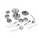 thumbnail image 3 of 16 Pedazos De Ni?os De Acero Inoxidable Pretenden Jugar Cocina Cocina Utensilios De Juguete Conjunto, 3 of 3