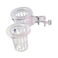 Ioensy - Macetero Para Pecera, Contenedor De Accesorios, Taza Para Plantas De Acuario, Taza Fija Para Plantas Y Peceras