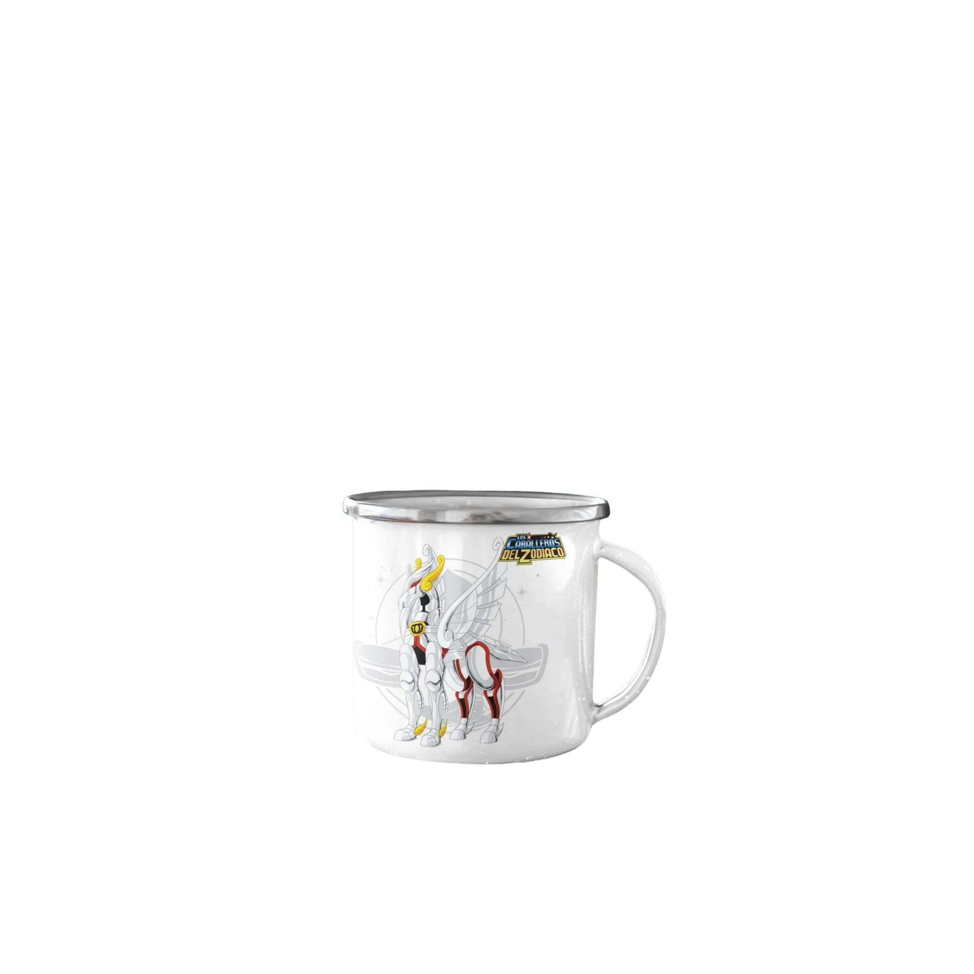 Genérico - Taza Enlozada Seiya De Pegaso - Espíritu Indomable