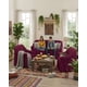 thumbnail image 4 of Juego Fundas Sillon Elastica 3+1+1 Nido Abeja Con Faldon, 4 of 6