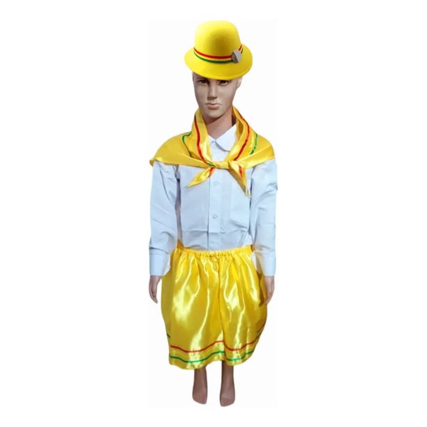 Traje Tipico Nortino Niña Incluye Blusa