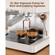 thumbnail image 3 of Máquina de espresso Electactic 15 bar con molinillo y espumador de leche, 3 of 7