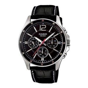 Reloj Analogo Negro Casio Mtp-1374L-1Av