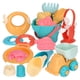 thumbnail image 3 of Juguetes De Playa Para Ni?os, Juego De Juguetes Con Caja De Arena, Juego De Arena, Cubo De Agua, Rastrillo, Animales De 3 A?os O Más, 17 Uds., 3 of 5