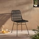 thumbnail image 2 of Silla Comedor Terraza Ratan Creta Negro, 2 of 9