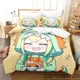 thumbnail image 1 of Amano Pikamee Bedding Set Boys Girls Size Duvet Cover Pillowcase Bed boys Adult Home Textileextile Bed Sheets, 1 of 5
