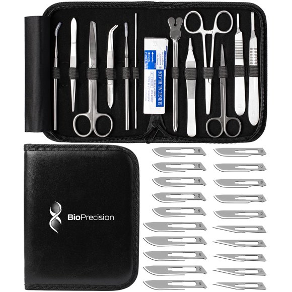 Kit De Disección De Acero Inoxidable Alemán 46 Piezas