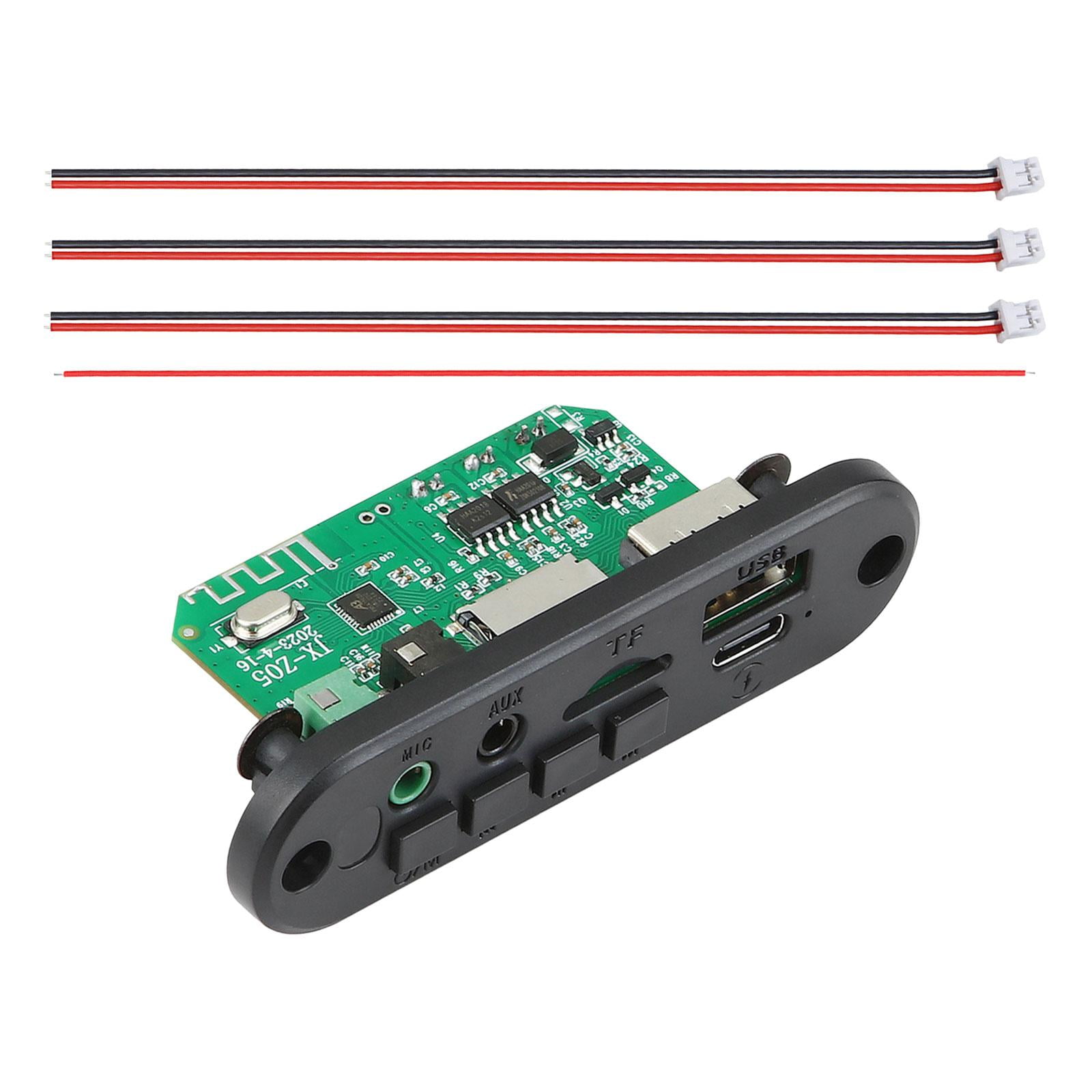 Ioensy - Tarjeta De Decodificación De Audio Mp3, Tarjeta De Decodificación Bt Premium De Alto Rendimiento De 7,4 V