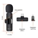 thumbnail image 5 of Micrófono lavalier inalámbrico USB C y Lightning 20 mts, 5 of 5