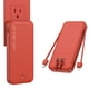 thumbnail image 1 of Cargador portátil Nusyddy de 12000 mAh con cable integrado y enchufe, 1 of 8
