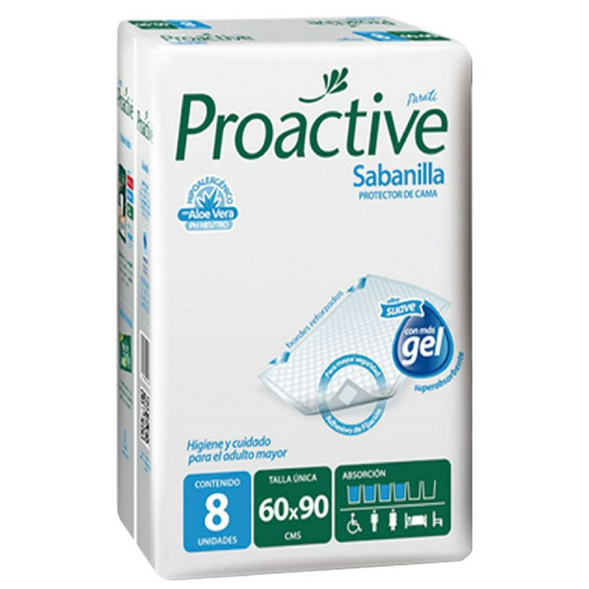 Protector De Cama (sabanilla) Proactive 90x60 Cm