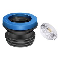 Bothyi - Componente De Anillo De Cera Para Brida De Inodoro Para Líneas De Desechos Anillo De Cera Para Taza De Inodoro Con Tira De Sellado