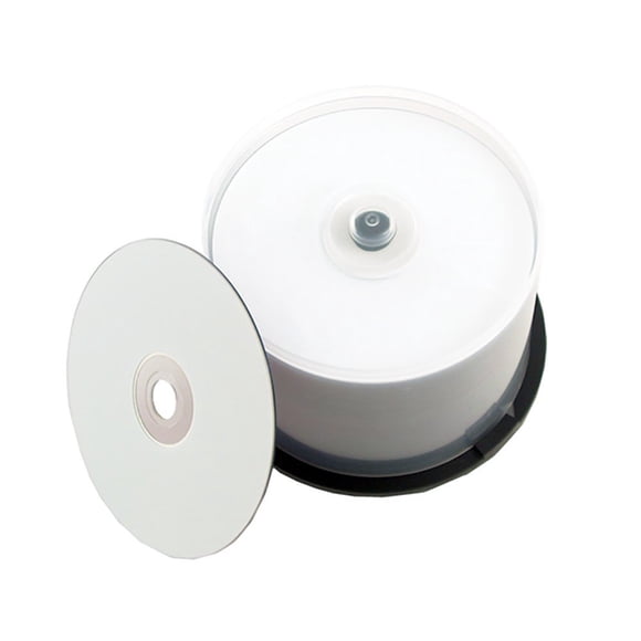 DVD-R Verbatim DataLifePlus 4.7 GB 16X imprimible con inyección de tinta, blanco