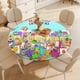 thumbnail image 4 of Numberblocks-theme Fitted Round Tablecloths Elastic Edged Table Covers Waterproof Table Cloth for Kitchen Holiday Party Tables Decor 120cm, 4 of 6