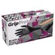 thumbnail image 1 of Guantes de nitrilo GripProtect Precise Black Exam, 4 mil, XL, 1 of 4