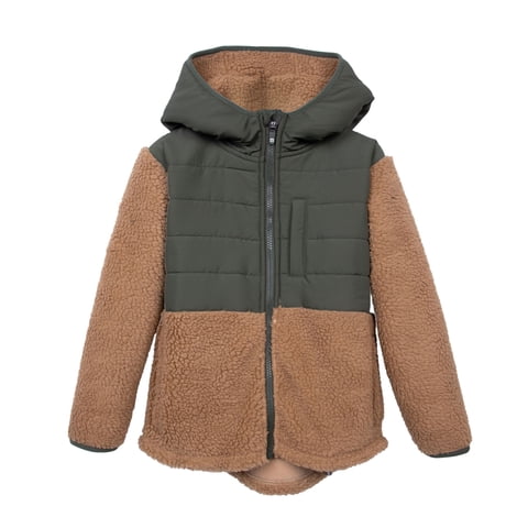 Pillin - Polerón Niño Con Chiporro Y Gorro Café